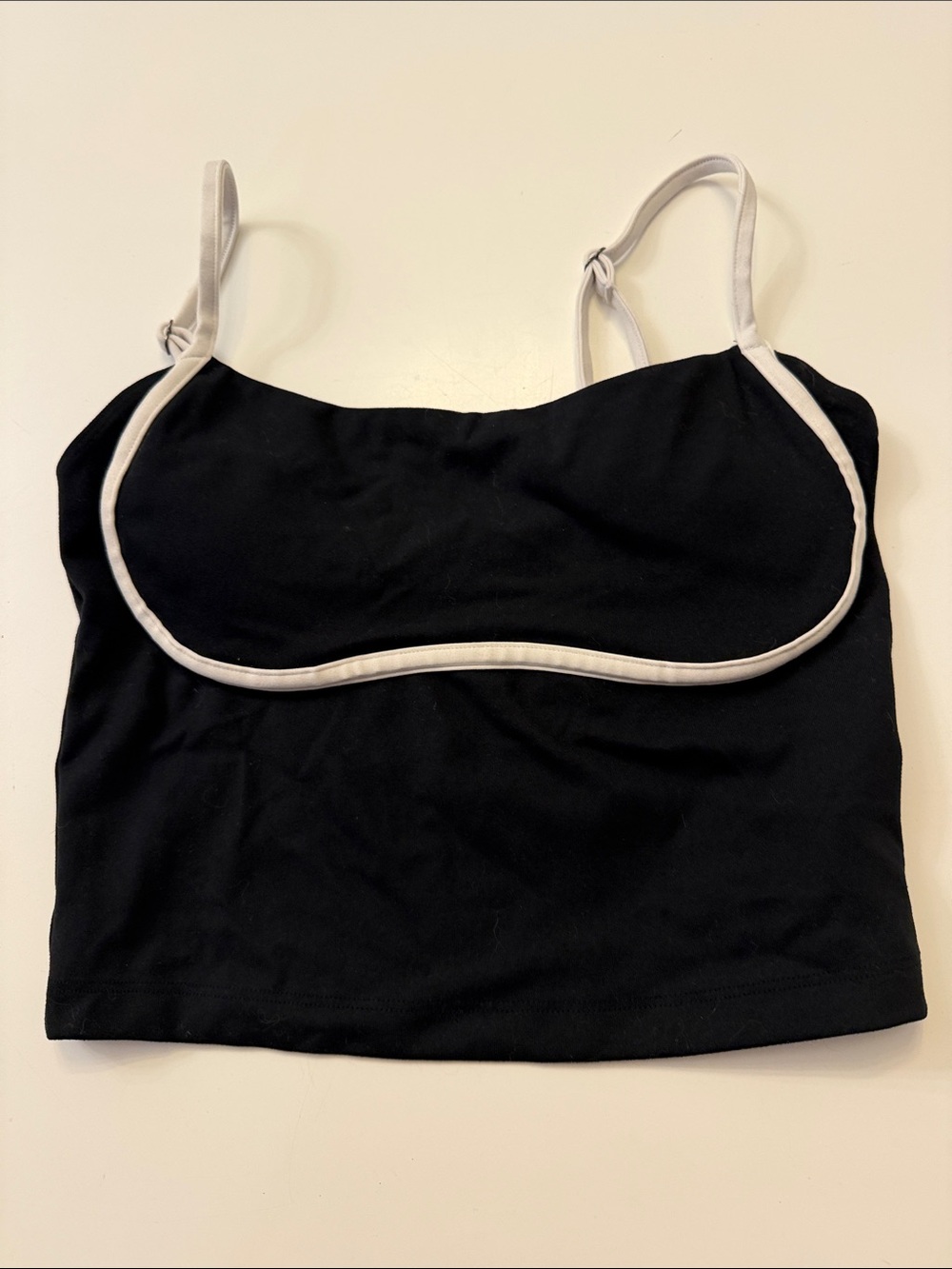Hollister Gilly Hicks Contrast Trim Workout Top